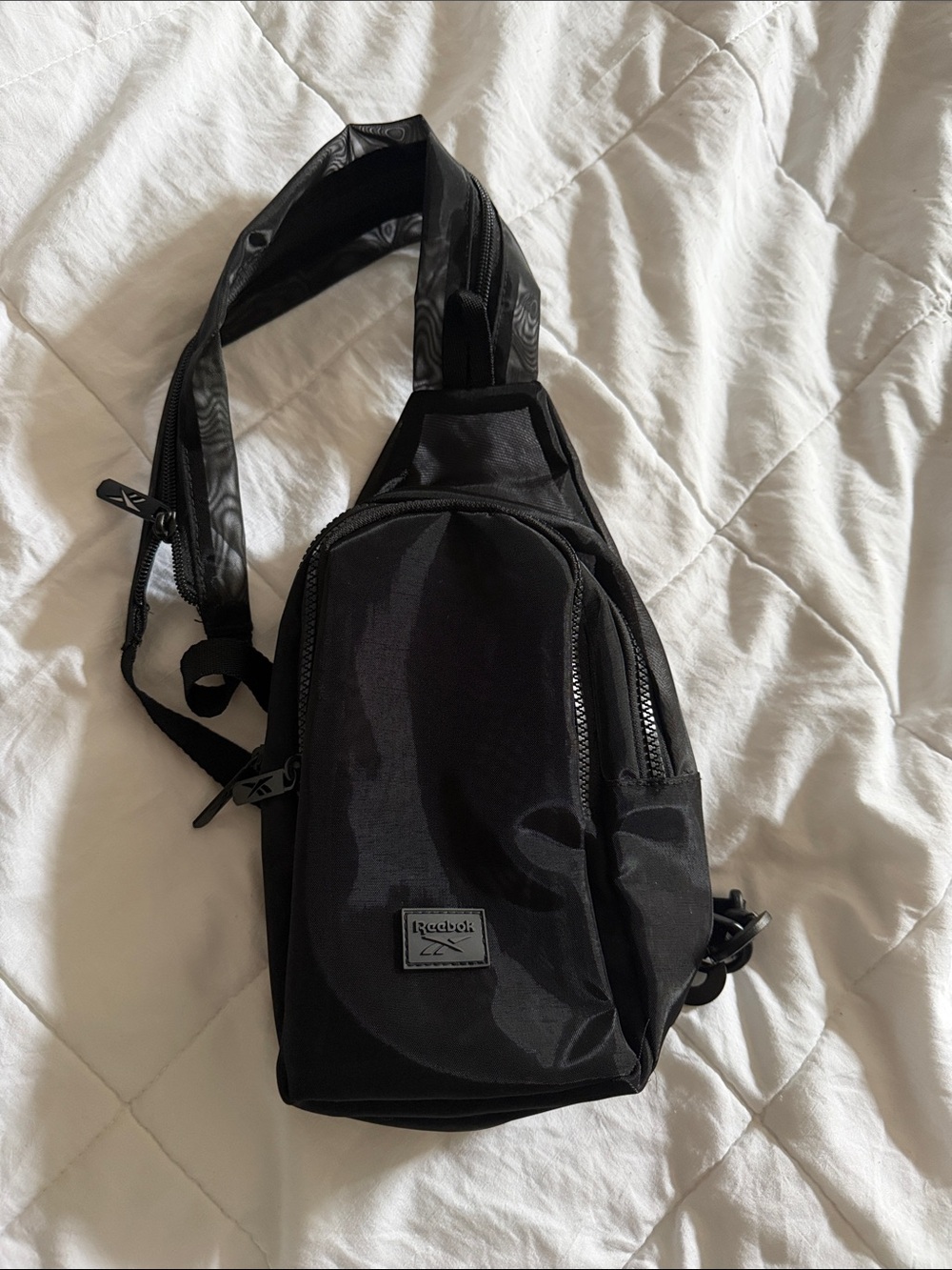 Reebok Black Crossbody Sling Pack